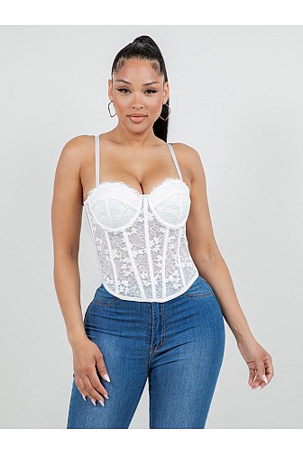 LACE CORSET