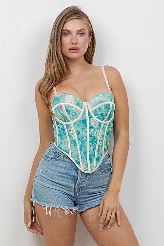 FLORAL TIE-DYE