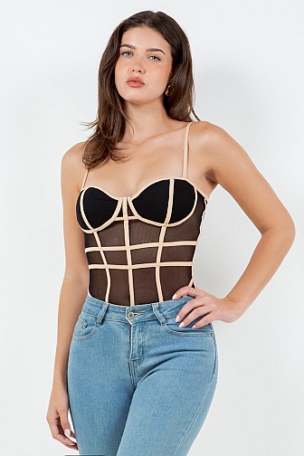 MESH BODYSUIT