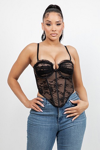 LACE CORSET