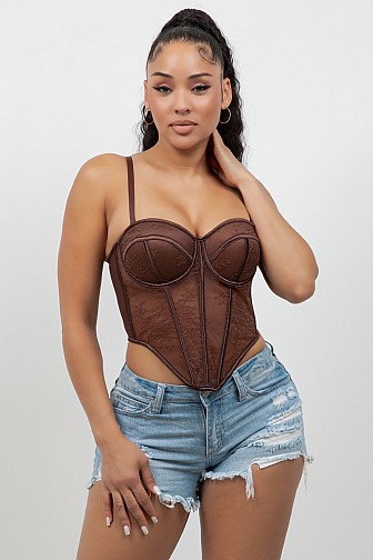 LACE CORSET