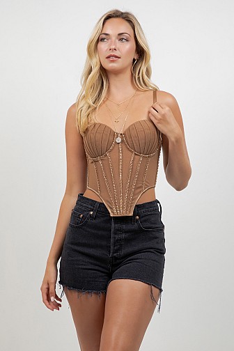 RHINESTONE TOP