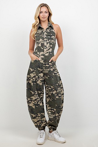 CAMO JUMPSUIT