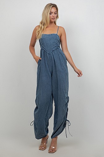 DENIM JUMPSUIT