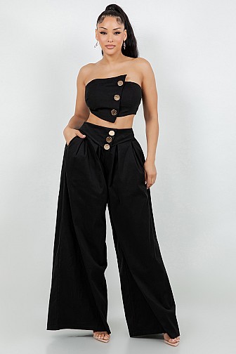 PALAZZO PANTS SET