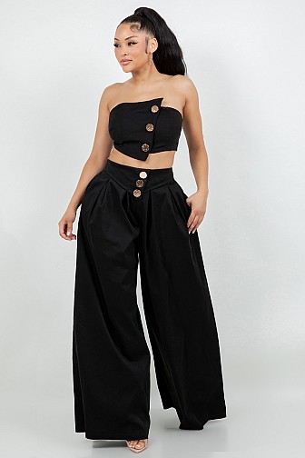 PALAZZO PANTS SET