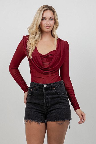 DRAPE BODYSUIT