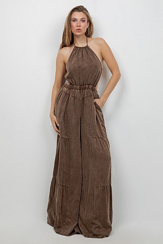 THE HALTER JUMPSUIT
